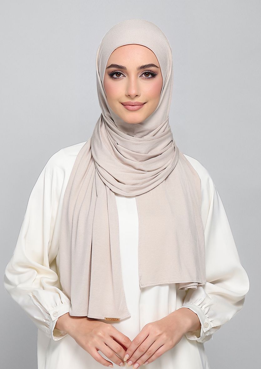 HAZELNUT - PLAIN MICROMODAL JERSEY