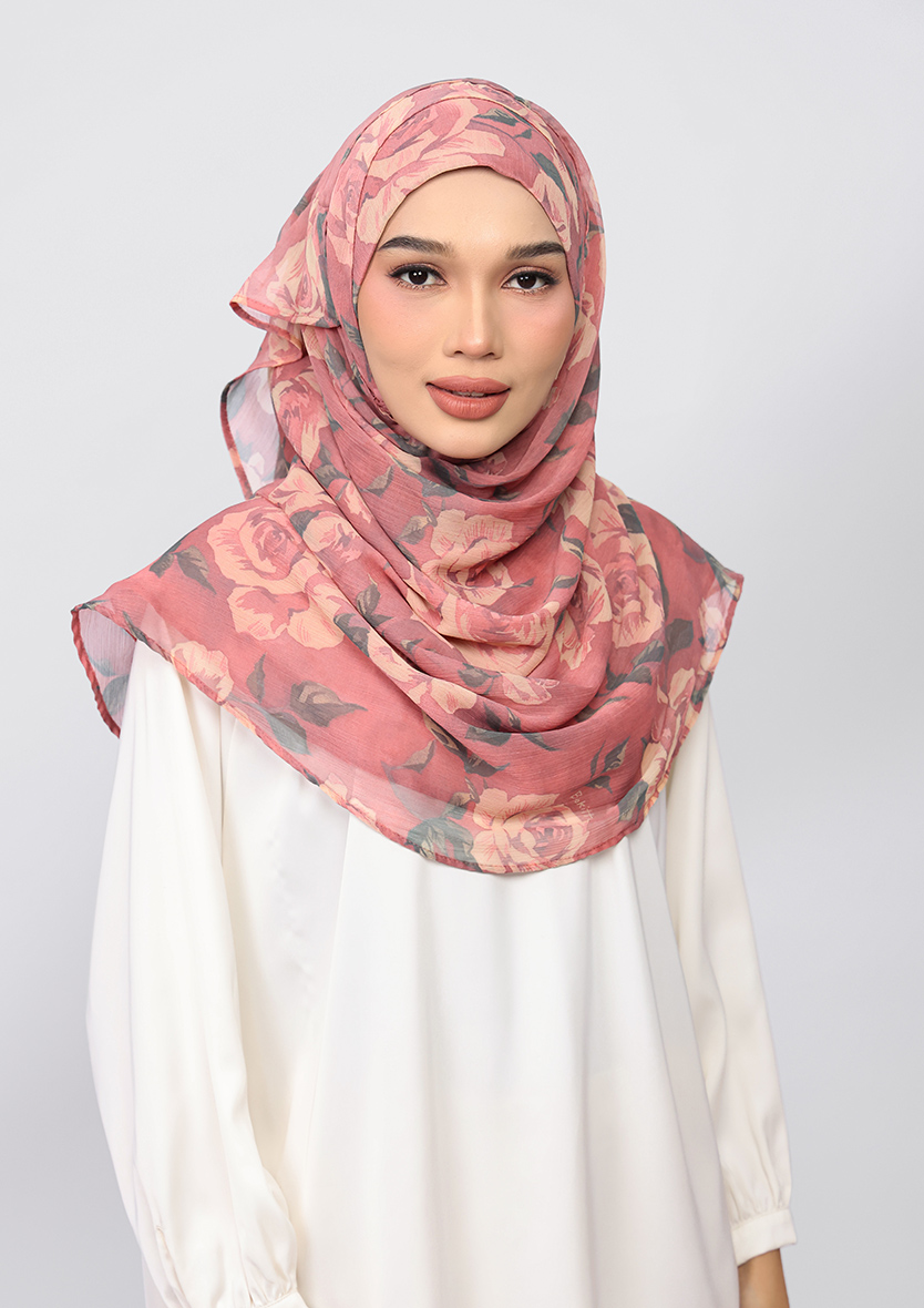 BLOOM ADDICT - PRINTED CHIFFON