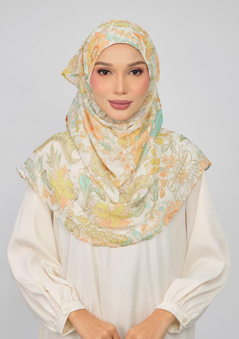 PIXIE - PRINTED CRINKLED CHIFFON