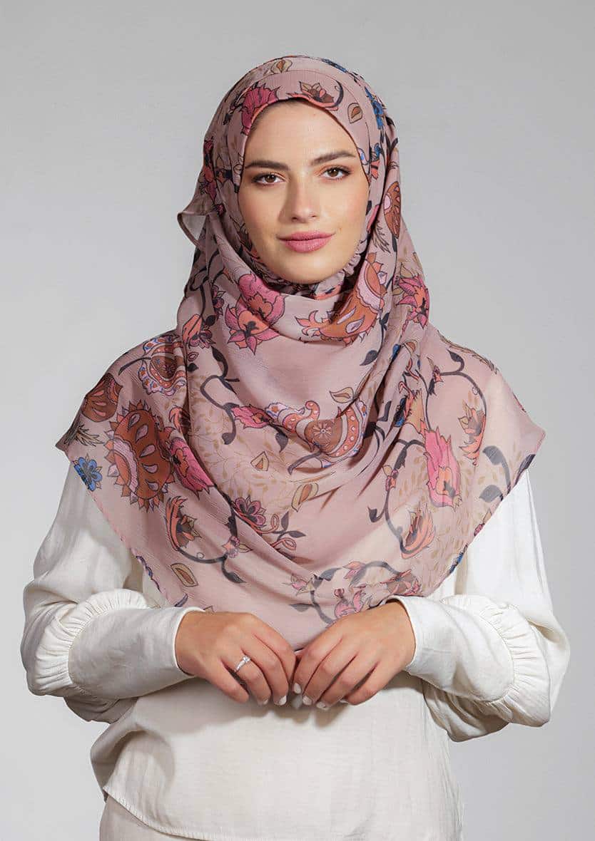 TULIPA - PRINTED CRINKLED CHIFFON