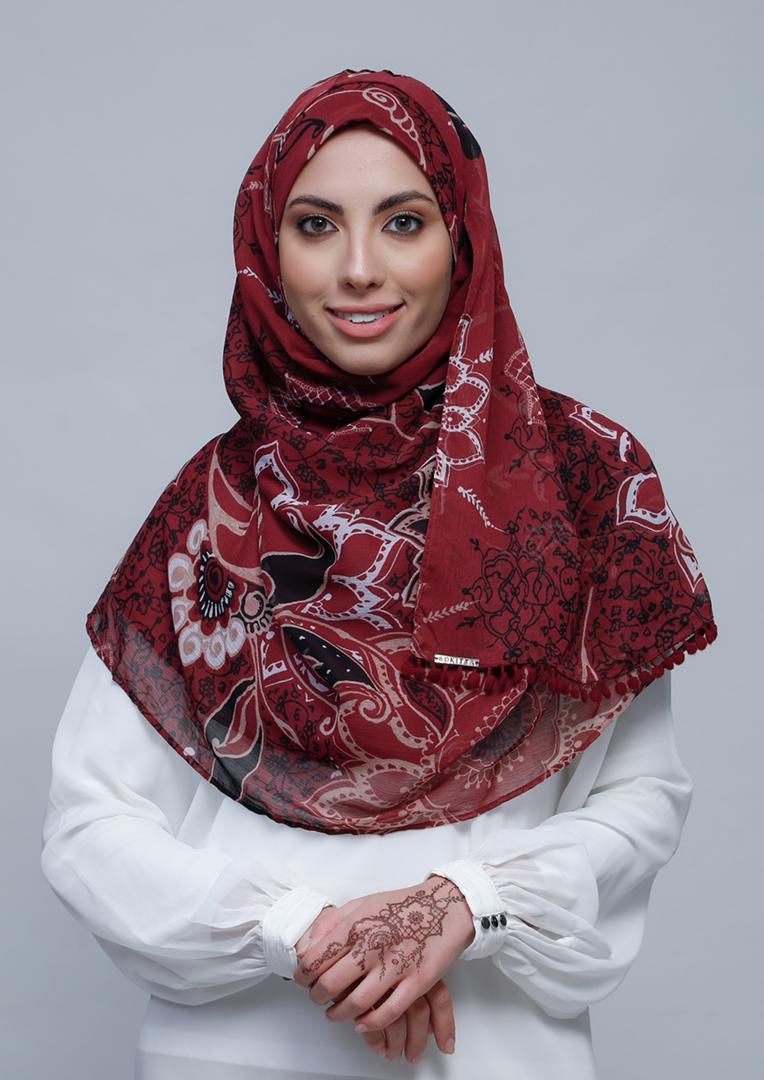 INTERGRITY - PRINTED CRINKLED CHIFFON