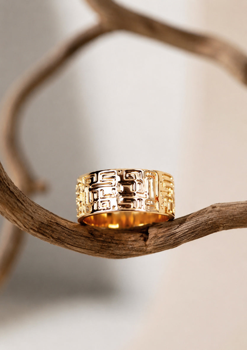 BOKITTA FULL MONOGRAM STANDARD RING- HIJAB RING