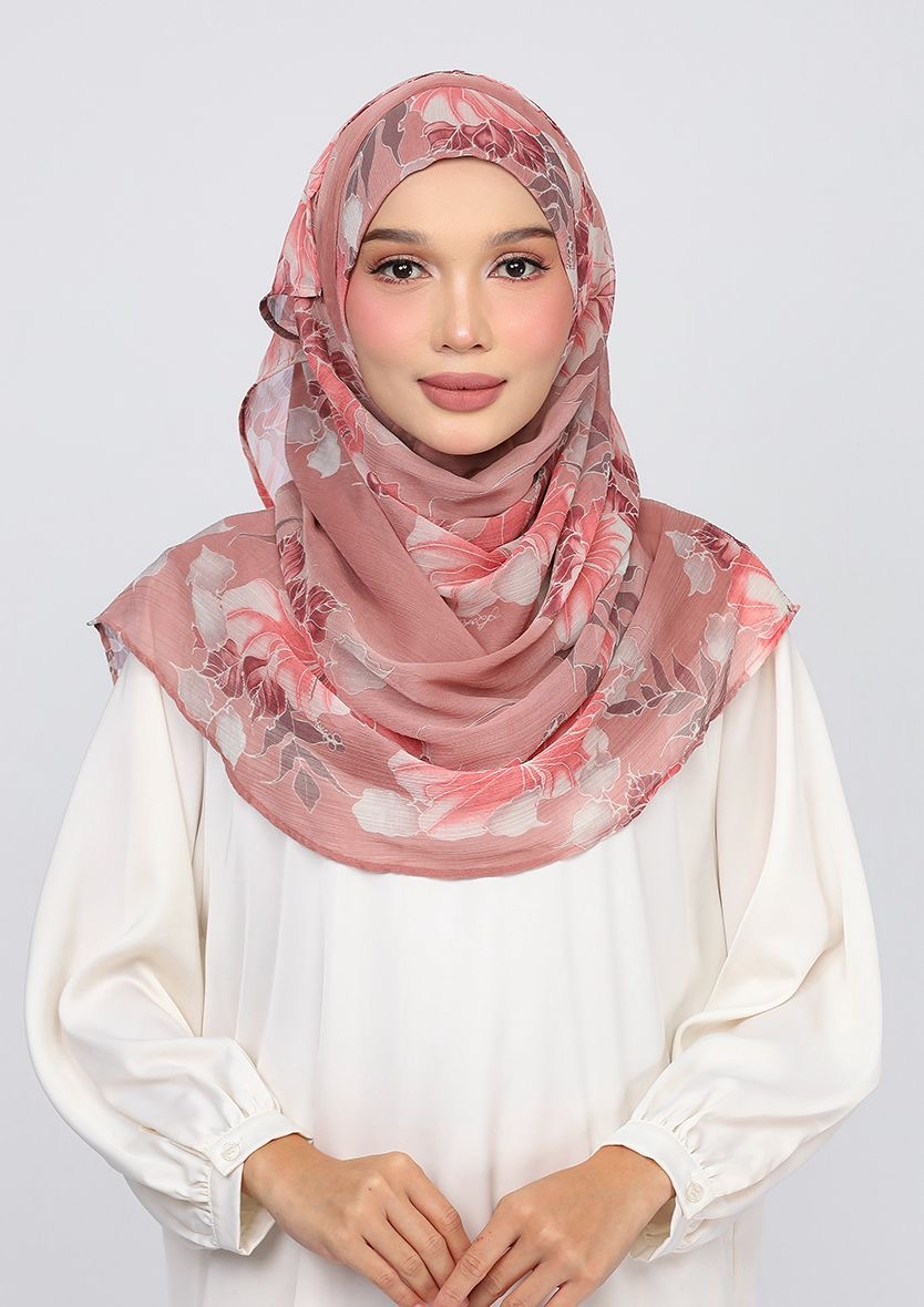 ROSEWATER - PRINTED CRINKLED CHIFFON