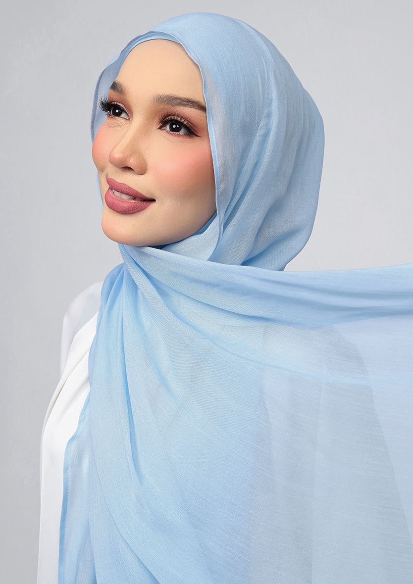 SKY BLUE - PLAIN WOVEN MODAL